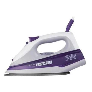 Imagem de Ferro Passa Antiaderent 1200w Black+decker Fx1000 110V- 220v, 110V