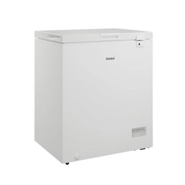 Imagem de Freezer Horizontal 142L Consul CHA14AB Luz de LED Econômico Painel Eletrônico Gás Ecológico Branco