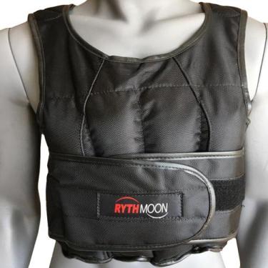 Imagem de Colete de Peso 10kg Cross Funcional Rythmoon Fit, Preto