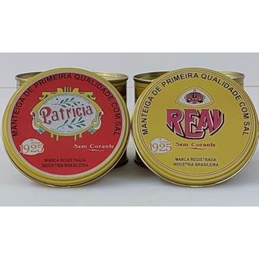 Imagem de Manteiga Mineira Patricia/Real, Kit com 2 Latas, 500 Gramas Cada