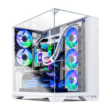 Imagem de Skytech O11 Vision Gaming PC Desktop, Ryzen 7 9800X3D 4,7 GHz (5,2 GHz Turbo Boost), AMD RX 9070 XT 16GB GDDR6, SSD NVMe 2TB Gen4, 32GB DDR5 RAM 6000 RGB, 850W Gold ATX 3.0 PSU, Wi-Fi, Win 11