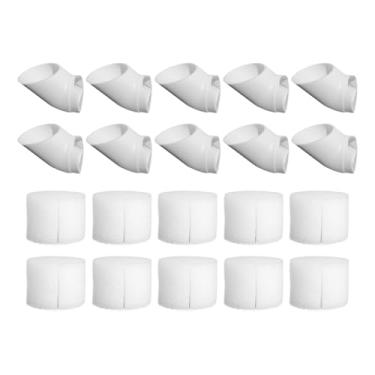 Imagem de Vaso de Viveiro, 10 Peças Copos de Plantio Hidropónico para Plantas, Cesto de Cultivo para Viveiro com de Cultivo com Esponja Sem para Jardim Interior Estufa Varanda