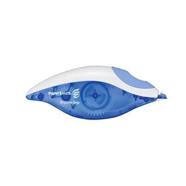 Imagem de Paper Mate 87813 Fita para Correção de Papel Líquido DryLine, Cores Sortidas, 2 Unidades