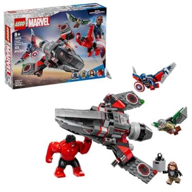 Imagem de LEGO Marvel Batalha do Capitão América vs. Hulk Vermelho 76292