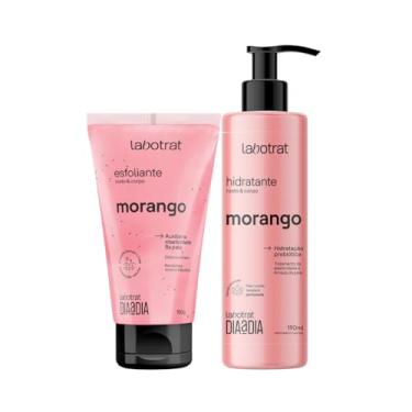 Imagem de Kit Labotrat Dia a Dia, Esfoliante Morango 150ml e Hidratante 190ml