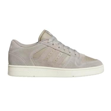 Imagem de adidas Tênis de basquete premium unissex Break Start, Putty Beige/Putty Beige/Ivory, 11.5 Women/10.5 Men
