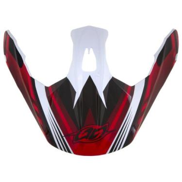 Imagem de Pala Capacete Pro Tork Th1 Vision Adventure, VERMELHO, Único