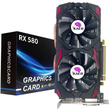 Imagem de Placa gráfica KAER AMD Radeon RX 580 8GB GDDR5 256 Bit