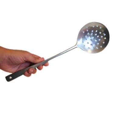 Imagem de ESCUMADEIRA FUNDIDA - ESCUMADEIRA EM ALUMINIO FUNDIDO - 38,40 CM