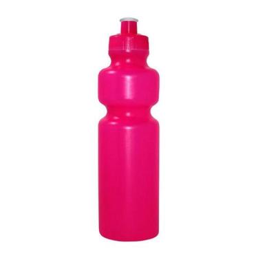 Imagem de Kit 30 Squeezes 750Ml Rosa Neon Plástico Premium - Bb Store