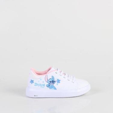 Imagem de Tênis Casual Stitch Bibi 1109319 Branco, Branco, 29