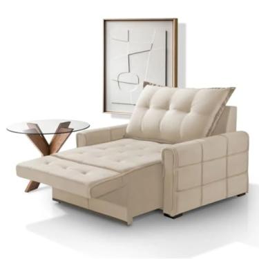 Imagem de Poltrona Cadeira Reclinável Dubai D-28 Papai Conforto Sala Descanso