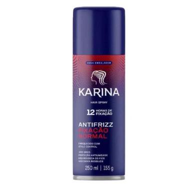 Imagem de Hair Spray Fixação Normal Antifrizz 250ml Karina