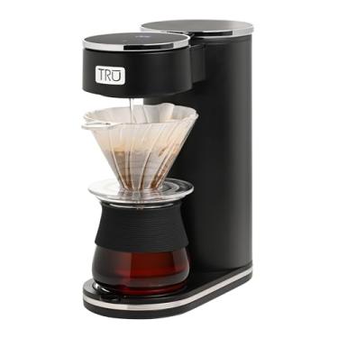 Imagem de Tru Cafeteira Automática Com Controles Digitais - Máquina De Café Cone Plástico Automático Para Uso Doméstico