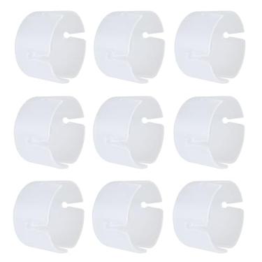 Imagem de DGBRSM 50 peças de anel de balão de plástico redondo clipe de arco multifuncional flor para coluna de suporte de balão acessórios de decoração de festa de Halloween