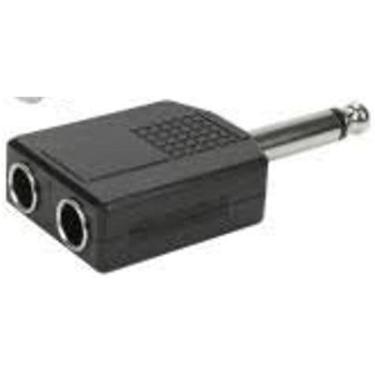 Imagem de Adaptador P10 Plastico P10 Mono 2 J10 Mono Pct Com 10Pçs