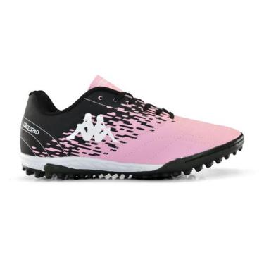 Imagem de Chuteira Society Kappa San Diego Quadra Futebol Masculino, 35, Rosa bb