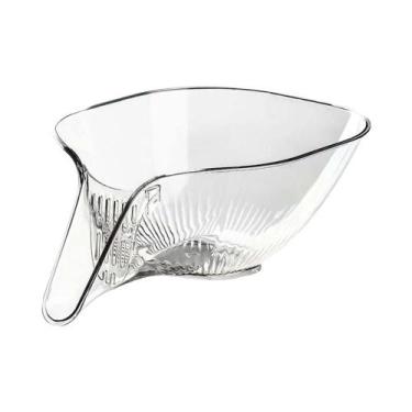 Imagem de Cesto Escorredor Grande Multifuncional De Plástico Para Pia De Cozinha