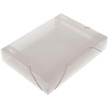 Imagem de Pasta Aba Elástico 55mm Oficio - ACP - CRISTAL