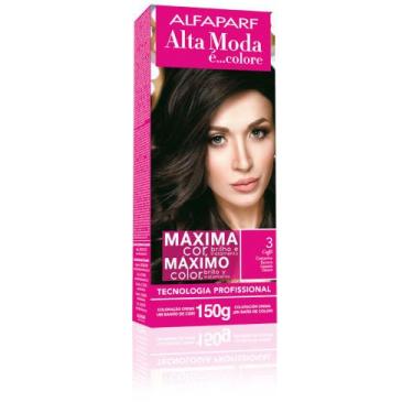 Imagem de Tintura Alta Moda 3 Castanho Escuro