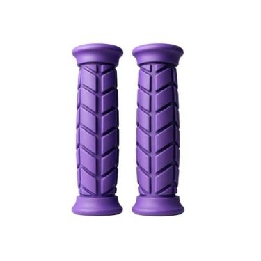Imagem de Manopla Star Grip Lilas, De Punho Luva Bicicleta MTB Aro 20 24 26 29 -