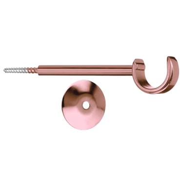 Imagem de SUPORTE LEAO 28MM C/10 CM C/PARAFUSO C/ROSETA-GOLD ROSE