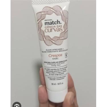 Imagem de MÁSCARA CAPILAR HIDRATANTE MATCH CIÊNCIAS DAS CURVAS CRESPOS 50ML