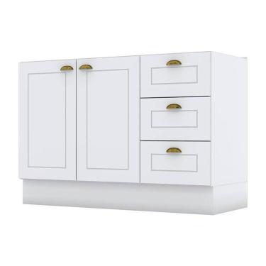 Imagem de Balcão De Pia 120 Cm Americana Branco Hp – Henn