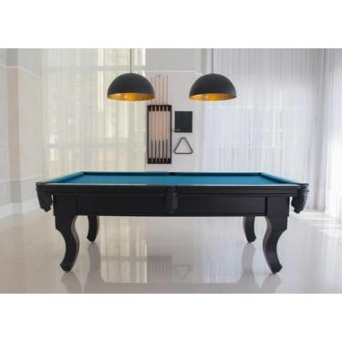 Imagem de Mesa de Sinuca - 2,20x1,20 - Nelson Bilhares, Azul petróleo