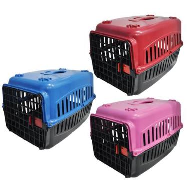 Imagem de Caixa De Transporte Para Cachorro Gato Nº3 32/33/52 - RB FERRAGENS, AZ
