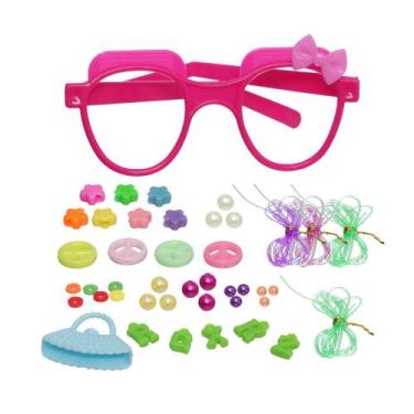Imagem de Kit Miçangas Infantil de Montar Pulseiras Bolinhas 70 Peças - Western