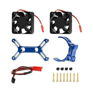 Imagem de Ventilador De Resfriamento Para Carro RC Traxxas X-Maxx, Dissipador De