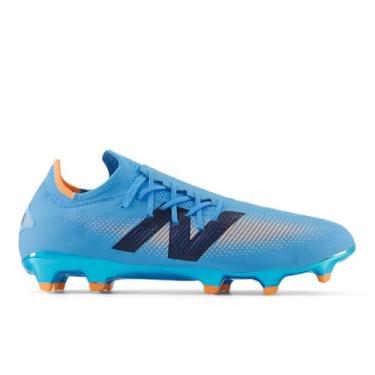 Imagem de New Balance Tênis de futebol Furon V7 Pro FG, Team Sky azul/laranja, 41