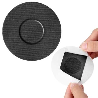 Imagem de Pacote com 20 capas Freestyle Libre 2 capas, 2 capas de sensor à prova d'água para a pele, de longa duração de 10 a 14 dias, sem cola no centro da SUNMON (preto)