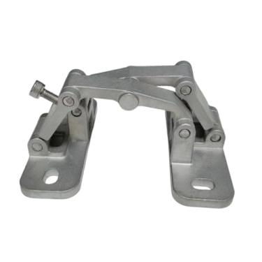 Imagem de Baoblaze Dobradiça de porta de pedra invisível multifuncional, carga máxima de 50-70 kg, ferragem de metal de alta resistência para portas de poço de tubo de