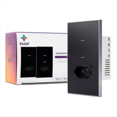 Imagem de Interruptor 2 Botões Tomada Inteligente Vênus Ekaza Wi-Fi