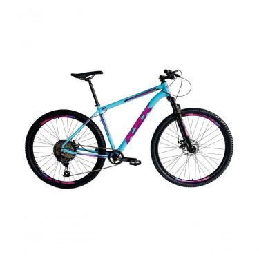 Imagem de Bicicleta Aro 29 Ksx Sd7 12v Garfo Com Trava K7 11/50 Freios Hidráulicos Kit 1x12 - Azul/rosa Tam. 15
