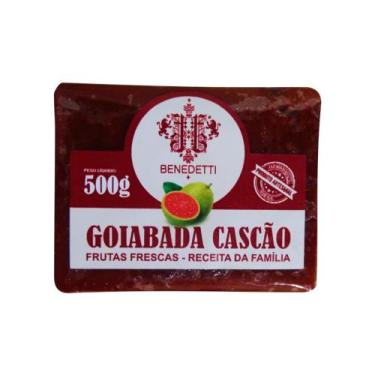 Imagem de Goiabada Cascão Benedetti 500g em Barra - Spazio Benedetti