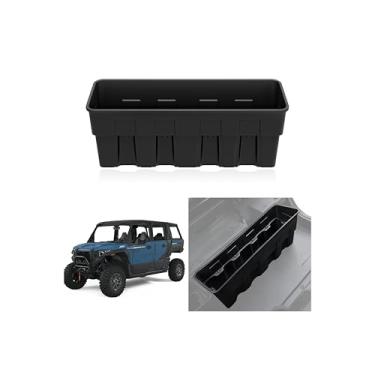 Imagem de POKIAUTO Caixa de armazenamento sob o assento traseiro para Polaris Xpedition XP 5/ADV 5 2024+ acessórios, caixa de armazenamento sob o assento de poliéster (1 peça)