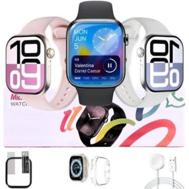 Imagem de Smart Watch Relógio S11 Microwear Original Lançamento 3 Inteligencia Artificiais Monitor Esporte-Unissex