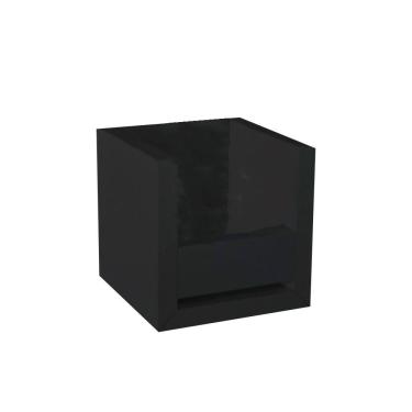 Imagem de Suporte Álcool em Gel Preto Em Mdf