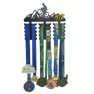 Imagem de Portas Medalhas Mountain Bike Premiação Troféu Ciclismo Mtb
