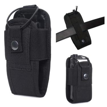 Imagem de Ranyi Capa para Garmin eTrex 22 x 32 x 30 x 20 x 30 20 10 /Garmin eTrex SE Solar/eTrex Touch/eTrex Touch 25 35 35t GPS Navigator Case, coldre de nylon preto com estojo de transporte de viagem