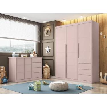 Imagem de Quarto Completo Infantil Blenda Rosê _ Phoenix Baby