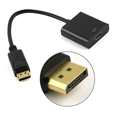 Imagem de Cabo Adaptador Conversor Displayport para HDMI HDTV 1080p LY