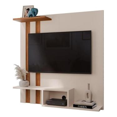 Imagem de Painel Para Tv (Smart) até 32 Polegadas Com Prateleira Quarto Sala - M