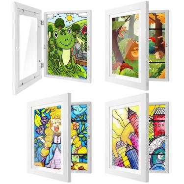 Imagem de Moldura artística IMMERROT Kids 21,6 x 27,9 cm com armazenamento, paco