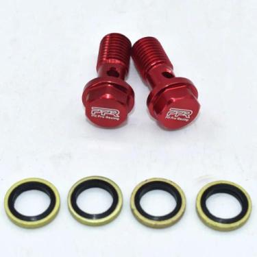 Imagem de Conector De Mangueira De Óleo De Freio Hidráulico Para Motocicleta Com