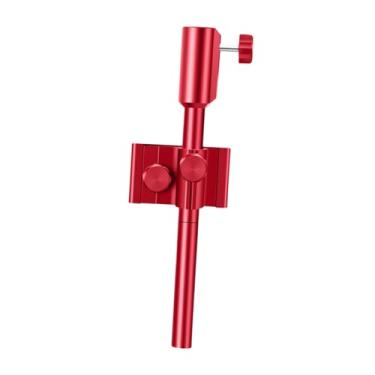 Imagem de Dynwave Suporte de caixa de iscas dobrável, suporte de bandeja, de equipamento de pesca, de caixa de iscas de pesca para água salgada, litoral, Vermelho