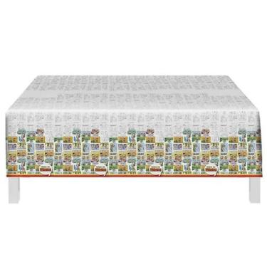 Imagem de Toalha de Mesa Festa Infantil Turma da Mônica 1,20x1,80m Festcolor  In